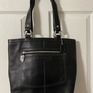 Coach EUC Pebbled Leather Black ‘Penelope’ Bag - Pristine Condition!!!